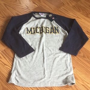 Baseball Tee - University of Michigan